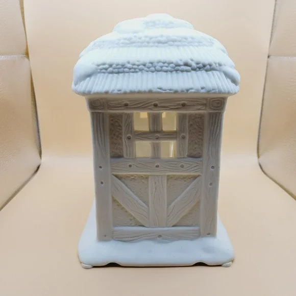 PartyLite Porcelain Nativity Tealight Candle Holder 'O Holy‎ Night' - Picture 3 of 10